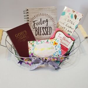 SALE - $14.00 - Inspiration Christmas Gift - Faith, Strength, & Feeling Blessed